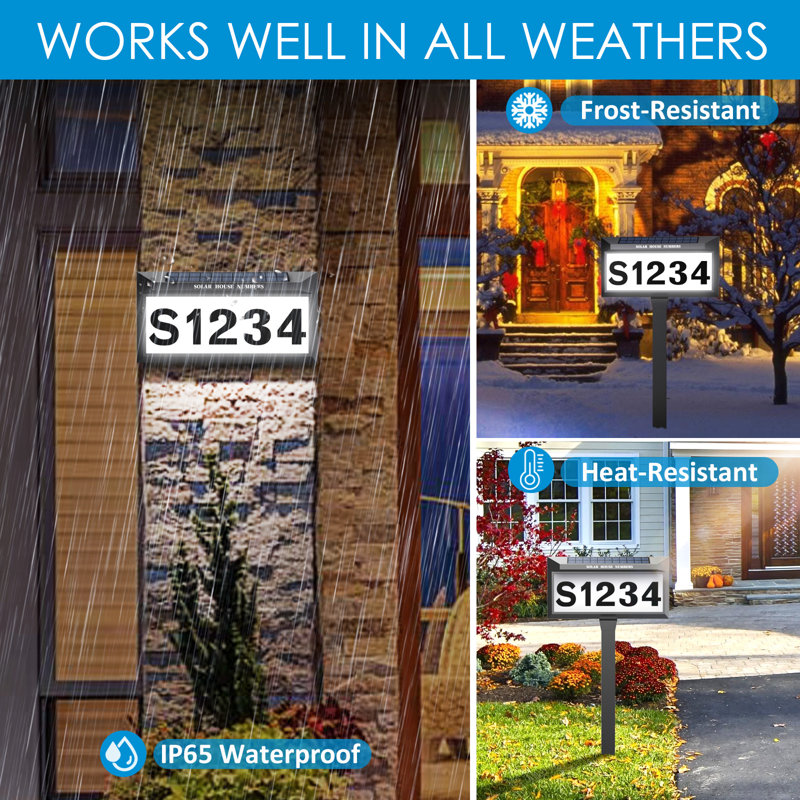 Foreala 1Line Adress Post & Reviews Wayfair